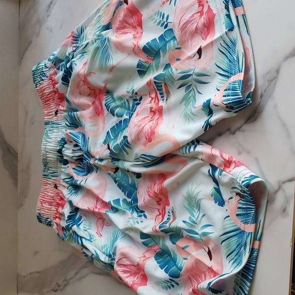 Cross Shorts Tropical Flamingo Lacrosse Shorts Size S - Picture 3 of 10